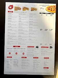 Menu / carte de Pizz N' Go à Dijon