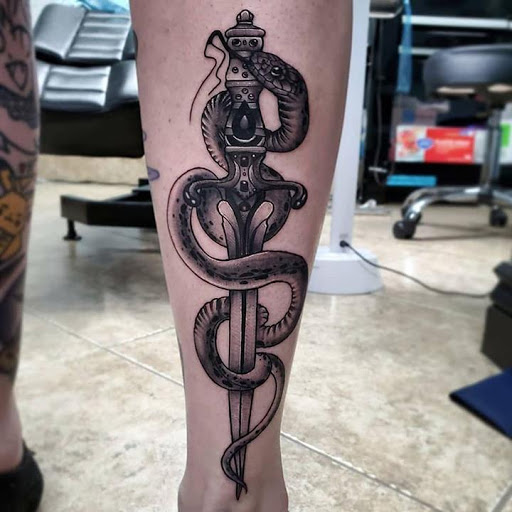 Explore fisherman tattoo ideas, creative tattoo ideas in Orange Park, available at Diamond Tip Tattoo