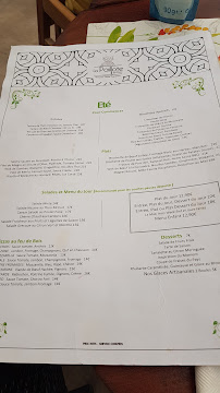 La Paillote à Aix-en-Provence menu