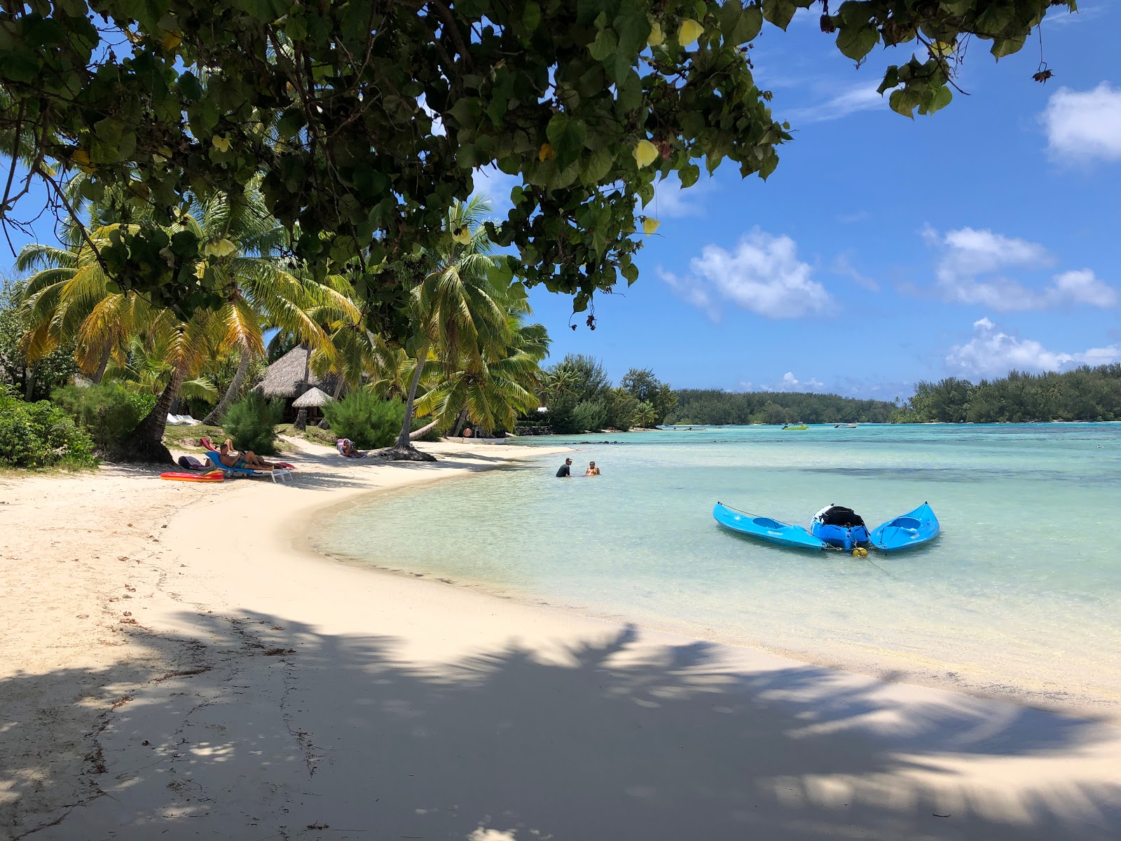 Foto af Plage des tipaniers faciliteter område