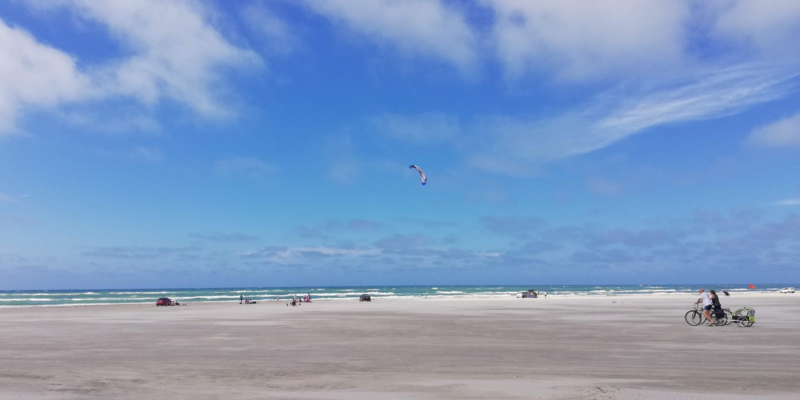 Foto van Gronhoj Beach wilde omgeving