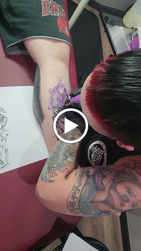 Explore campfire tattoo ideas, creative tattoo ideas in Northfield, available at Signature Tattoo and Supplies