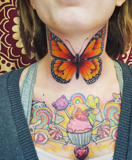 Explore back of forearm tattoo ideas, creative tattoo ideas in Kenosha, available at Kenosha Tattoo Company