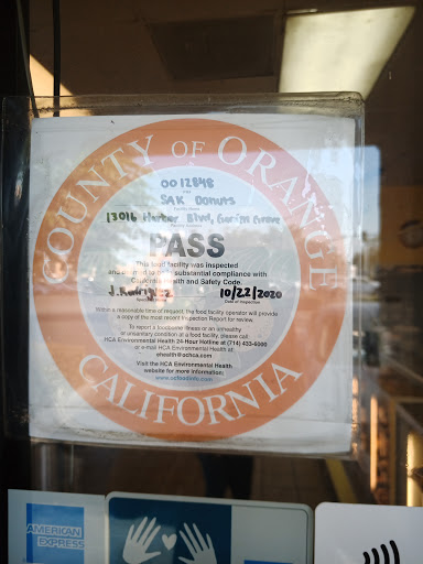 Donut Shop «Sak Donuts», reviews and photos, 13016 Harbor Blvd, Garden Grove, CA 92843, USA