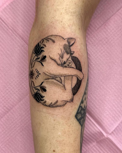 Explore totem pole tattoo ideas, creative tattoo ideas in Asheville, available at Drawing Board Tattoo