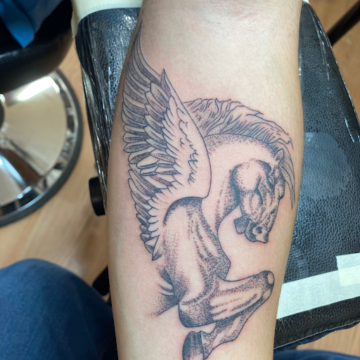 Explore egyptian god tattoo ideas, creative tattoo ideas in Durango, available at Heathen Tattoo