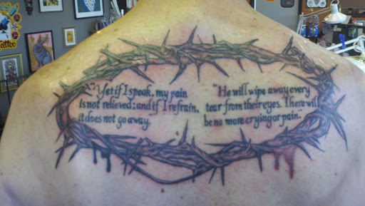 Explore heartagram tattoo ideas, creative tattoo ideas in Reno, available at Aces Tattoo