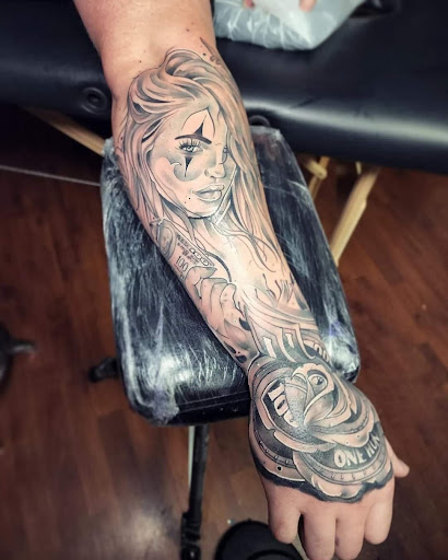 Explore straight edge tattoo ideas, creative tattoo ideas in Williamsport, available at Moa Tattoos