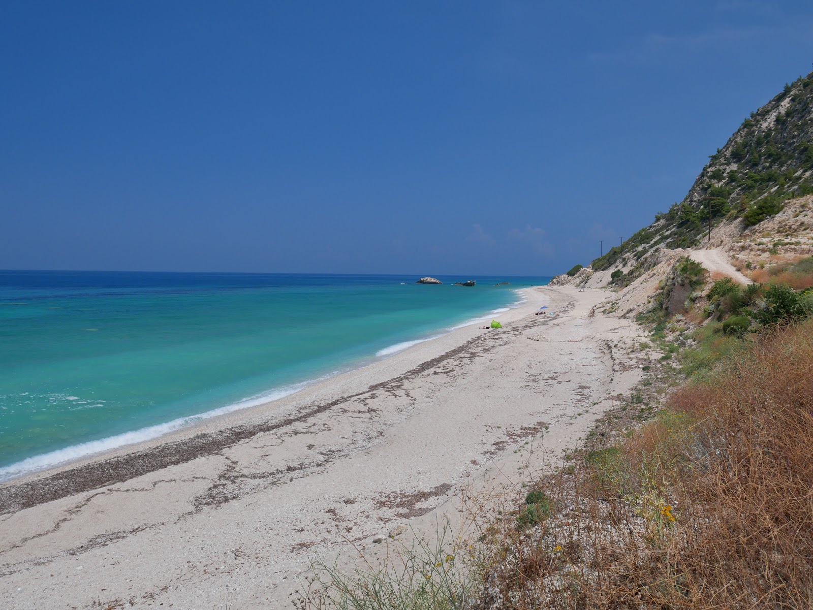 Foto af Gaidaros Beach med høj niveau af renlighed