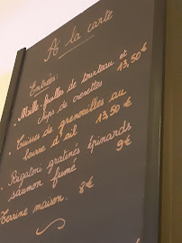 Restaurant l'Auberge de la Coulotte à Avion menu