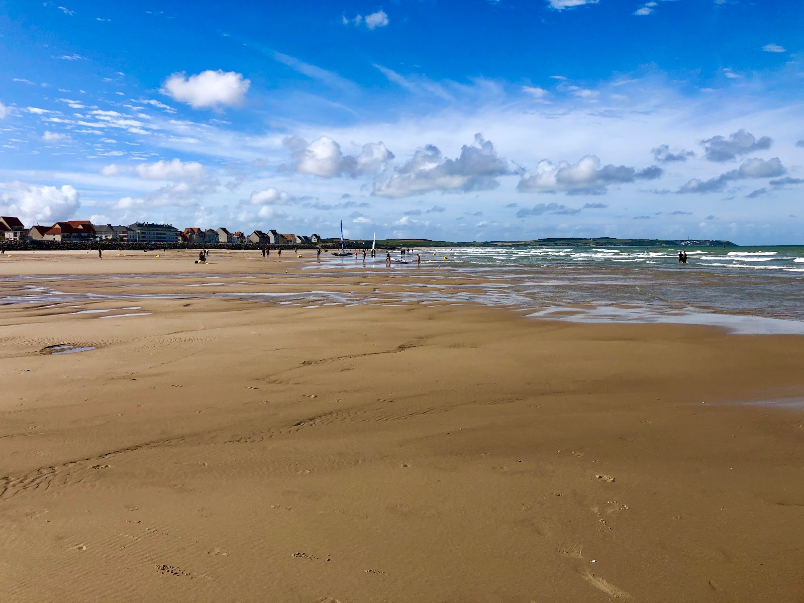 Foto di Spiaggia di Wissant - luogo popolare tra gli intenditori del relax