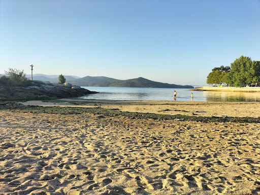 Praia de Bamio en Vilagarcía de Arousa, Pontevedra