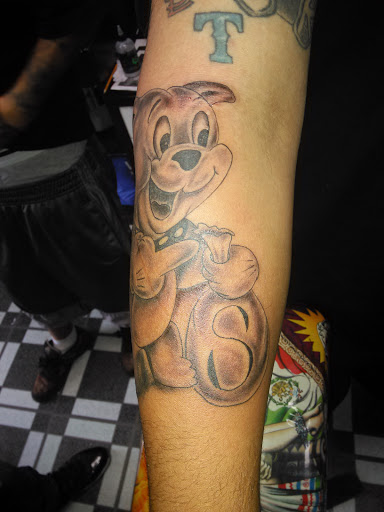 Explore leg sleeve tattoo ideas for men, creative tattoo ideas in Los Angeles, available at South Central Tattoos