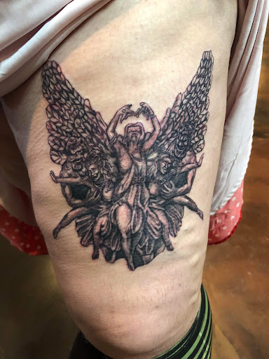 Explore full back tattoo ideas, creative tattoo ideas in Salt Lake City, available at Gypsie Soul Tattoo