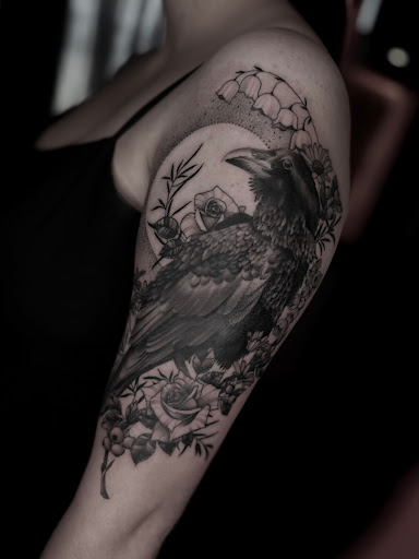 Explore confederate flag tattoo ideas, creative tattoo ideas in Pine Knot, available at Waynes World Tattoo