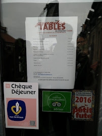 Restaurant Les Grandes Tables Du Channel à Calais (la carte)