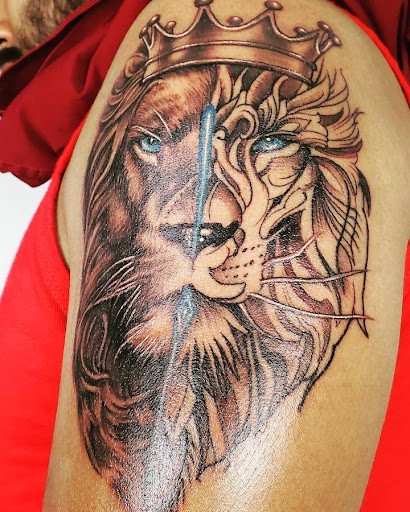 Explore family arm sleeve tattoo ideas, creative tattoo ideas in Houston, available at RS3 Studios