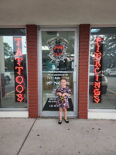 Explore bonnie and clyde tattoo ideas, creative tattoo ideas in Saint Petersburg, available at Edens Apple Tattoos and Piercings