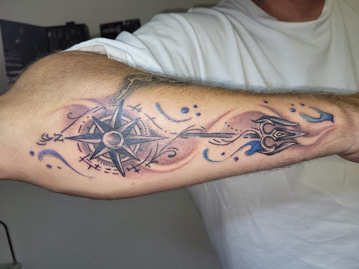 Explore humble beast tattoo ideas, creative tattoo ideas in Angola, available at Hoodlum Ink