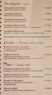 Carte du Michelangelo Ristorante & Pizzeria à Steinheim am Albuch
