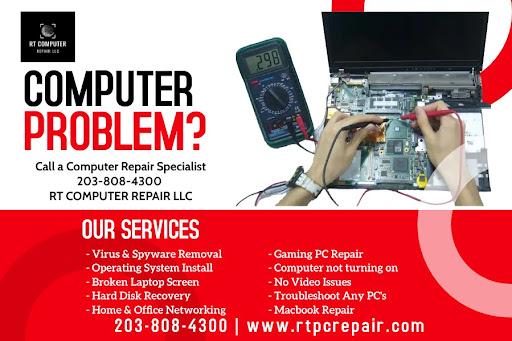 Computer Repair Service «RT Computer Repair», reviews and photos, 2538 E Main St, Waterbury, CT 06705, USA