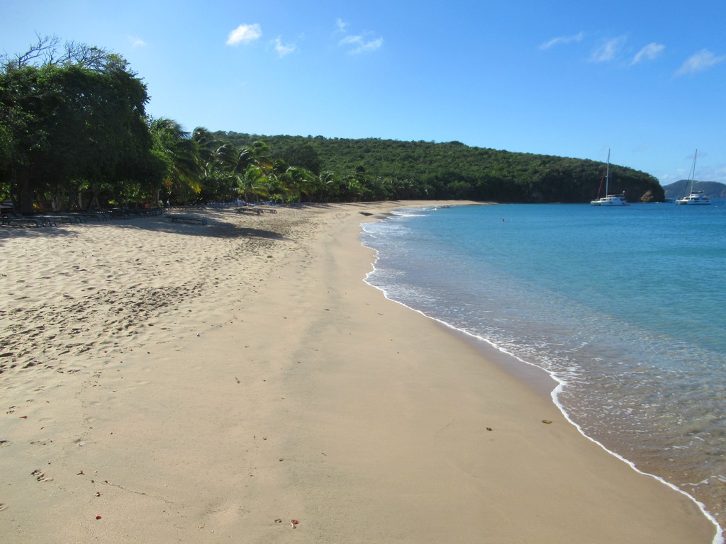 Photo de Saline beach avec sable lumineux de surface