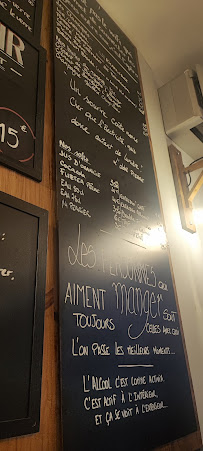 LE BACCHUS à Beaune menu