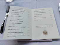 Menu / carte de Ristorante Hostaria Cernobbio à Cernobbio