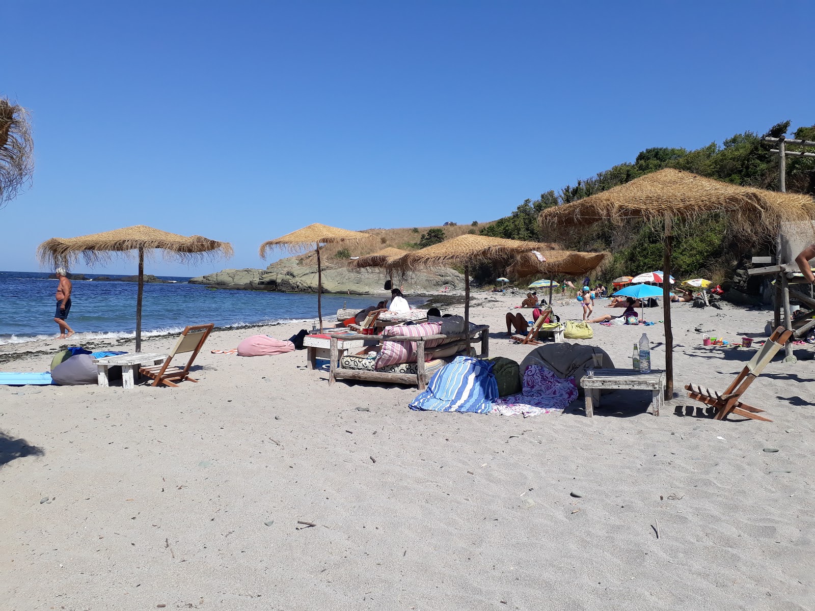 Foto von Severen beach und die siedlung