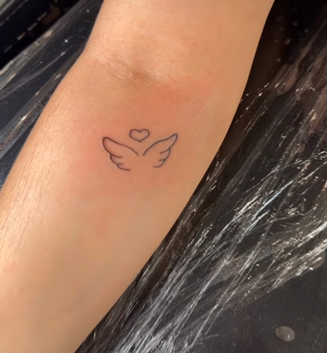 Explore crime scene tattoo ideas, creative tattoo ideas in Murrieta, available at CON INK TATTOOS LLC