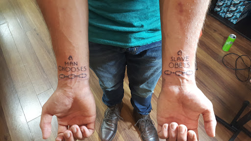 Explore aries zodiac sign tattoo ideas, creative tattoo ideas in Shreveport, available at Red Handed Tattoo