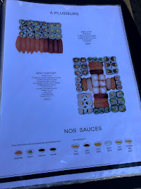 Carte du Nikki Sushi Aubagne à Aubagne