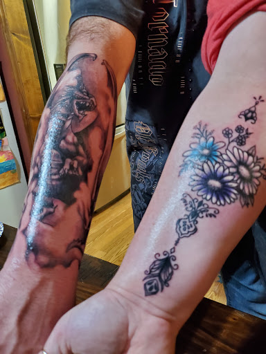 Explore cash tattoo ideas, creative tattoo ideas in Hurricane, available at Nemesis in the Hollar