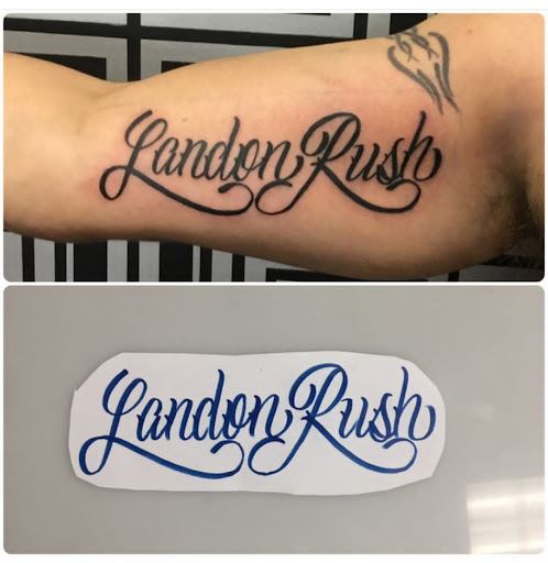 Explore kiss lip tattoo ideas, creative tattoo ideas in Willow Grove, available at Tattoo GalaxyWillow Grove Piercing & Tattoos