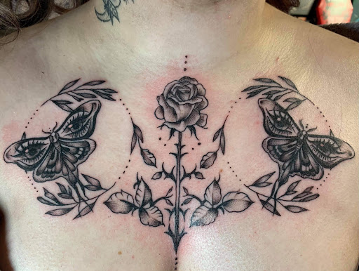 Explore cool flash tattoo ideas, creative tattoo ideas in Danville, available at Dark Horse Tattoo and Piercing