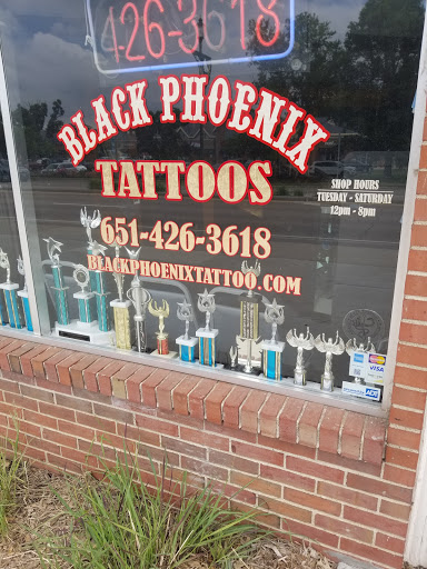 Tattoo Shop «Black Phoenix Tattoo», reviews and photos, 4704 U.S Hwy 61, St Paul, MN 55110, USA