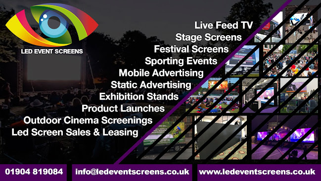 Led Event Screen Hire - Advertising agency