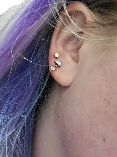 Explore religious sleeve tattoo ideas, creative tattoo ideas in South Jordan, available at Groovy Peach Piercing Co