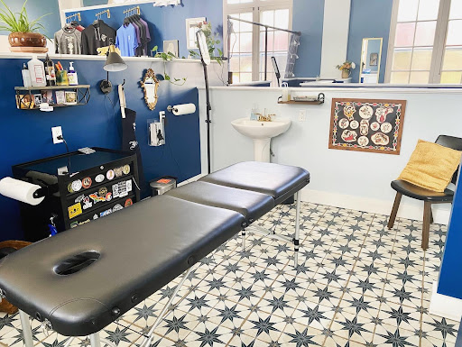 Explore ed hardy tattoo ideas, creative tattoo ideas in Ironwood, available at Iron Ink Tattoos