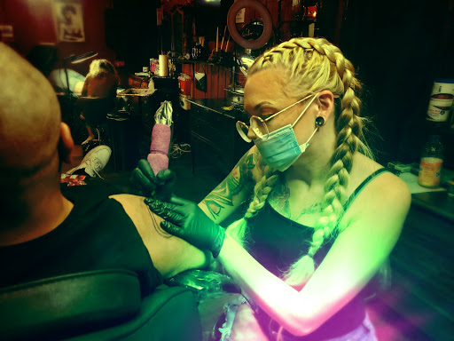 Explore risk taker tattoo ideas, creative tattoo ideas in Fort Worth, available at Darkside of Texas Tattoo & Piercing