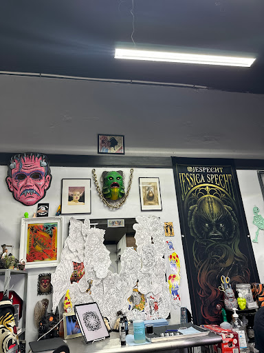 Explore calf leg tattoo ideas, creative tattoo ideas in Bradenton, available at Classic Ink Tattoo Studio