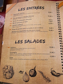Carte du Restaurant La Taverne à Argelès-sur-Mer