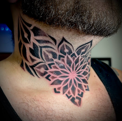 Explore spider tattoo ideas, creative tattoo ideas in Henrico, available at Ink Therapy Tattoo Lounge