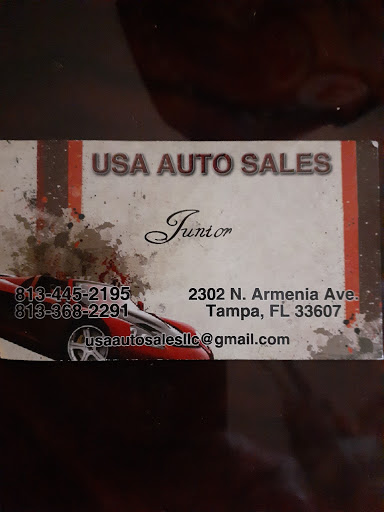 U.S.A. Auto Sales, 2302 N Armenia Ave, Tampa, FL 33607, USA, 
