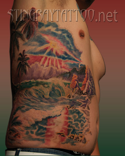 Explore adam and eve tattoo ideas, creative tattoo ideas in Reno, available at Stingray Tattoo supplies