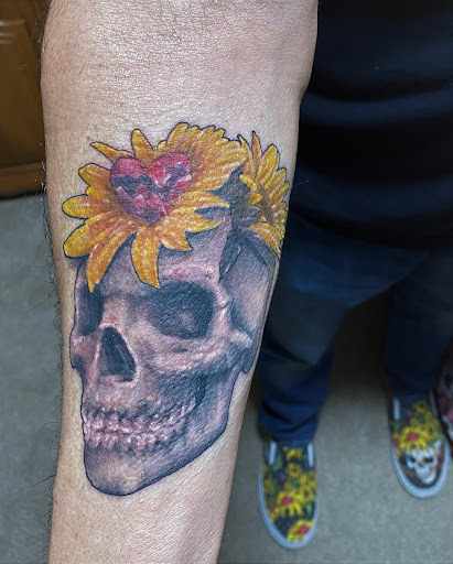 Explore marvel leg tattoo ideas, creative tattoo ideas in Greeley, available at Kold Ink. Live Performance Art Gallery