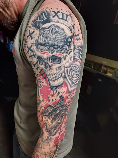 Explore back piece tattoo ideas, creative tattoo ideas in Alamosa, available at Ink Pusher