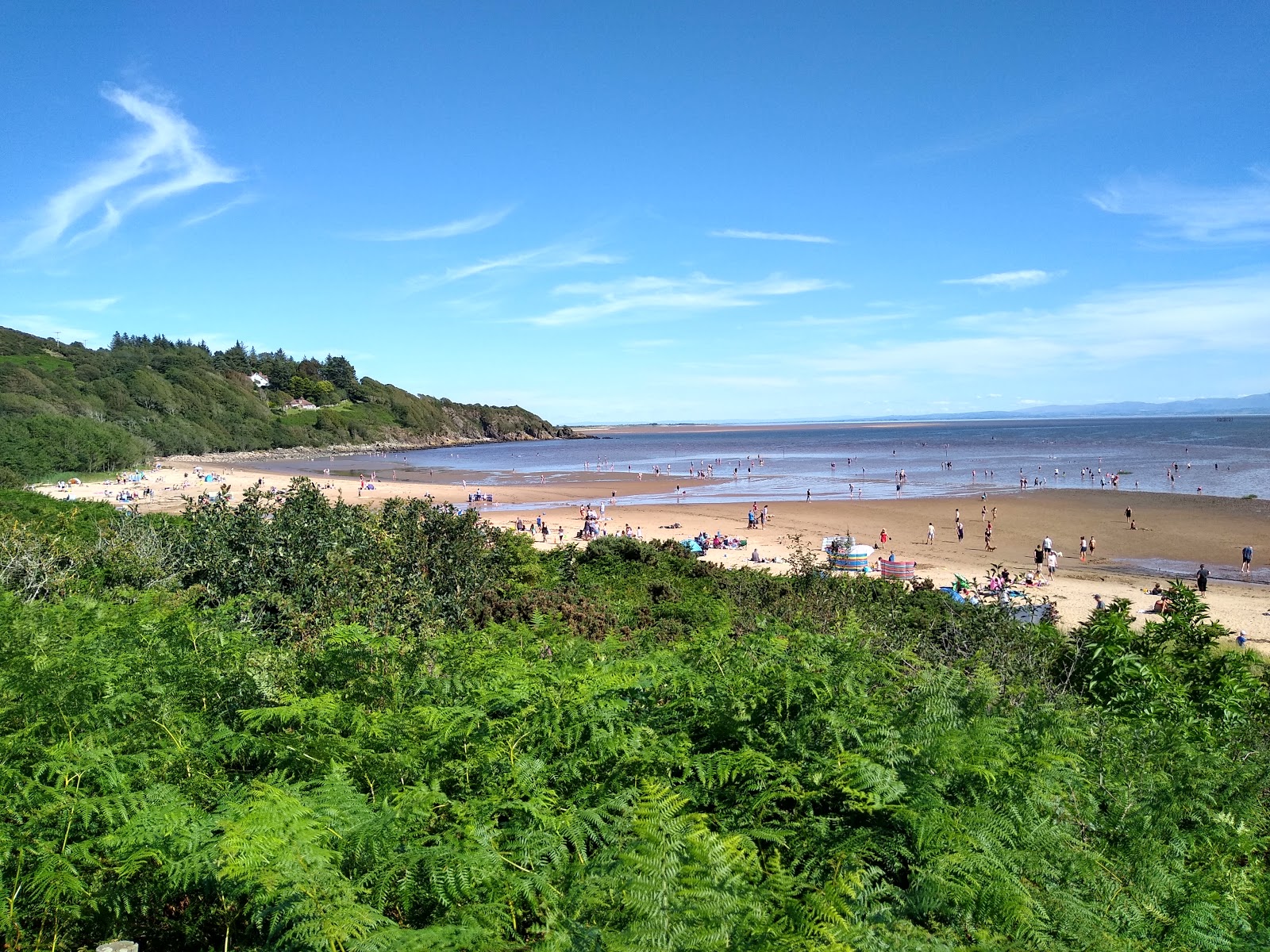 Fotografie cu Sandyhills beach cu nivelul de curățenie in medie