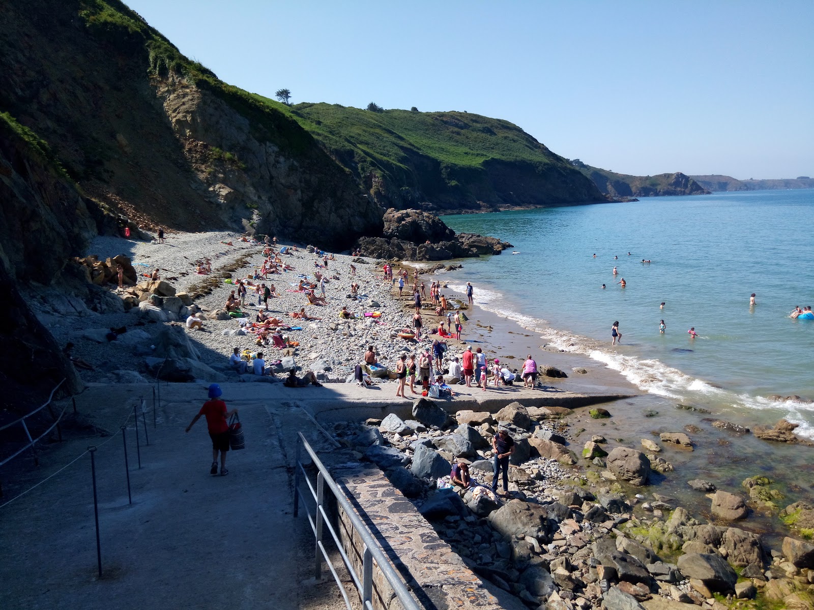 Foto di Spiaggia Bonaparte con molto pulito livello di pulizia