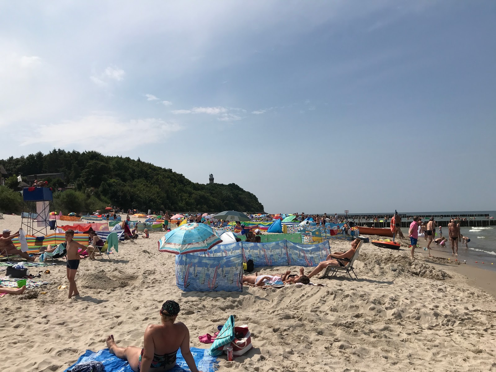 Zdjęcie Beach in Niechorze położony w naturalnym obszarze